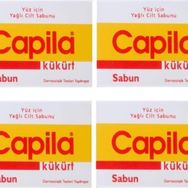 Capila 4x90 gr Kükürt Sivilce ve Akneye Karşı Sabun