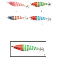 Captain 3004 8 cm 3 Zebra Squid Kalamar Zokası