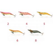 Captain 3025 12 cm 6 Different Squid Size 3.5 Kalamar Zokası