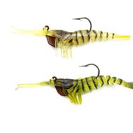 Captain 3048 Magic Shrimp 2'li Set 3D Silikon Karides 50 mm 3.7 gr Suni Yem