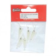 Captain 3050 006 5'li Paket Silikon Karides 4 cm Suni Yem