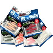 Captain 3518 Mad Bite Earth Worm 4 cm 8'li Set Aromalı LRF Silikon Yem