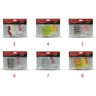 Captain 3571 6 Taifun Soft 10 cm Levrek Silikonu 5'li Paket Suni Yem