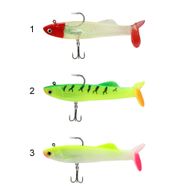 Captain 3575 Perfecto Soft 10 cm Turna Silikonu 3'lü Paket Suni Balık