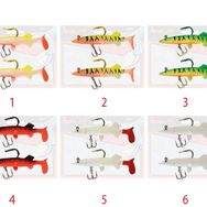 Captain 3583 Kingdom Areo TPA Soft 10 cm Turna Silikonu 2'li Suni Balık