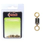 Captain 5007 Black-Gold No:2 10'lu Rulmanlı Fırdöndü