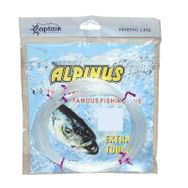 Captain Alpinus 4x25 mt Bağlantılı 100 mt Beyaz 0.30 mm Poşet Misina