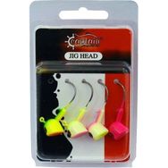 Captain Bastet 10 gr 4'lü Mix Set Kesik Kafa Jig Head