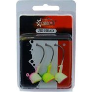 Captain Bastet 4'lü Mix Set Kesik Kafa Jig Head