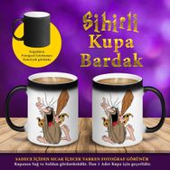 CAPTAIN Captan Mağara Adamı Sihirli Kupa Bardak