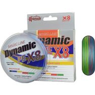 Captain Dynamic PE 8 300 mt 0.25 mm Multi Color Örgü İp Misina