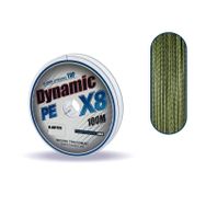Captain Dynamic Soft Pe 8 Örgü İp 100 mt Yeşil 0.22 mm Misina