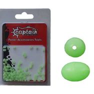Captain Glow 100'lü 5 mm Boncuk Oval Çapari ve Takım Boncuğu