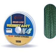 Captain Resistant Pe 4 Kat İp 100 mt Yeşil 0.28 mm Misina