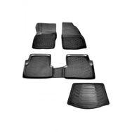 Caraks Ford Focus 2 HB 2005-2011 3D Bagaj Havuzu ve Havuzlu Paspas