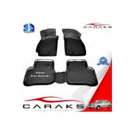 Caraks Hyundai Accent Admire 2003-2005 Arası Siyah 4 Parça 3D Havuzlu Paspas