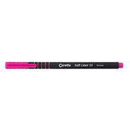 Caretta Pembe Soft Liner 55 Keçeli Kalem