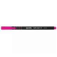 Caretta Softliner 10'lu 0.4 mm Pembe Keçeli Kalem