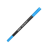 Caretta Twinliner 0.4 mm-1.0 mm Turkuaz Çift Uçlu Keçeli Kalem