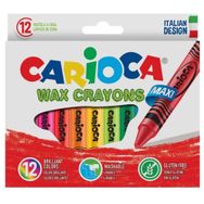 Carioca 12'li Wax Maxı Yıkanabilir Pastel Boya Kalemi