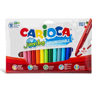 Carioca 18'li Yıkanabilir Kalın Keçeli Boya Kalemi