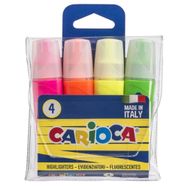 Carioca 4 Renk 42870 Fosforlu Renkler Memolight İşaretleme Kalemi