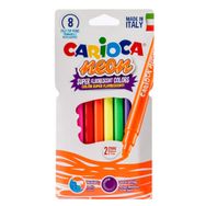 Carioca 42785 8 Adet Neon Yıkanabilir Keçe Uçlu Kalem