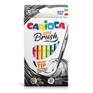 Carioca 42937 Super Brush 10'lu Keçeli Boya Kalemi
