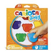 Carioca 42956 6'lı Teddy Crayons Bebek Pastel Boya