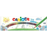 Carioca 42990 Tita Kuru Boya 50'li Gökkuşağı Set