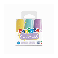 Carioca 43168 3'lü Pastel Mini Fosforlu Kalem