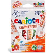 Carioca 6'lı Stamperello Keçeli Boya Kalemi
