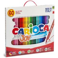 Carioca 8003511410155 41015 60'lı Joy Süper Yıkanabilir Keçeli Boya Kalemi