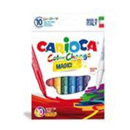 Carioca 9 + 1 Renk Değiştirici Beyaz Sihirli Keçeli Kalem