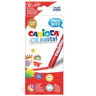 Carioca MP27990 12 Renk Yağlı Pastel Boya Kalemi