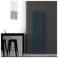 Carisa Nemo Alüminyum Kumlu Antrasit 1800x470 mm 5 Dilim Radyatör