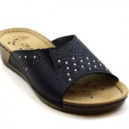 Carlaverde 161805-22 Siyah Anatomik Fashion Kadın Terlik