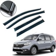 Carmind Dacia Lodgy 2013 Sonrası 4'lü Krom Çıtalı Cam Rüzgarlığı
