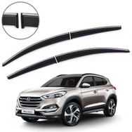Carmind Hyundai Tucson 2015-2019 Krom Çıtalı Cam Rüzgarlığı