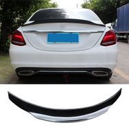Carmind Mercedes C Serisi W205 PSM Bagaj Üstü Piano Black Spoiler
