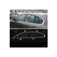 Carmind Skoda Octavia A5 2007-2012 8 Parça Krom Cam Çerçevesi Set