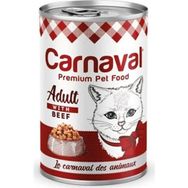 Carnaval Biftekli 400 gr Yetişkin Kedi Konserve Maması