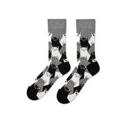 Carnaval Socks Çoklu Kedi Desenli Soket Çorap, 1 Adet