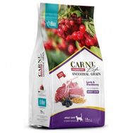 Carni Life Az Tahıllı Kuzu Etli Böğürtlen ve Kızılcıklı 10 kg Yetişkin Kedi Maması