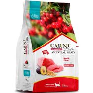 Carni Life Az Tahıllı Sığır Eti Erik ve Kızılcıklı 1,5 kg Yetişkin Kedi Maması