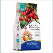 Carni Life Kızılcık Somon Etli ve Portakallı Mini Irk 2.5 kg Yetişkin Köpek Maması