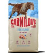 Carnilove True Fresh Tahılsız Yetişkin Köpekler Için Balık & Hindi Etli Kuru Mama 12 kg