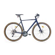 Carraro E Sportıve X 28 Jant 10 Vites 52 cm Hidrolik Disk Fren Lacivert Açık Turuncu Gümüş Elektrikli Bisiklet
