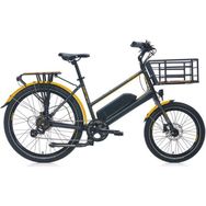 Carraro Elorry Mat Siyah Sarı Gri Elektrikli Bisiklet