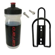 Carraro Siyah 600 ml Matara ve Matara Kafesi Seti